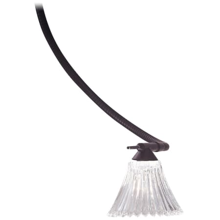 Kovacs 3-1/4" Wide Pressed Glass Shade in Clear for the Series 1 GK LIGHTRAIL® Series Clear
