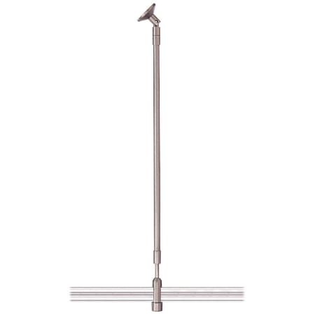Kovacs 6" to 10" Telescoping Standoff for Low Voltage GK Lightrail Brushed Nickel