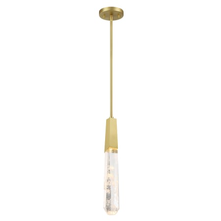 Pendant with Canopy - Brushed Brass