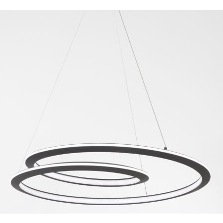 Kovacs Infinite 28" Wide Abstract LED Chandelier Coal