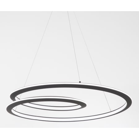 Kovacs Infinite 30" Wide Abstract LED Chandelier Coal