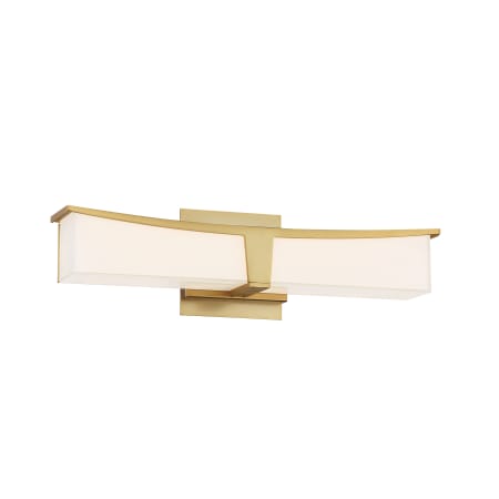 Kovacs Plane 18" Wide LED Bath Bar Honey Gold