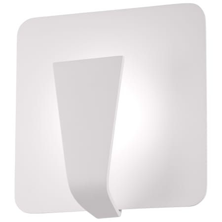 Kovacs Waypoint 8-3/4" Tall Integrated LED Wall Sconce with Tapered Shade - ADA Compliant Sand White