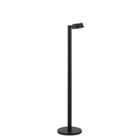 Kovacs Task Portables 54" Tall LED Torchiere Floor Lamp Coal