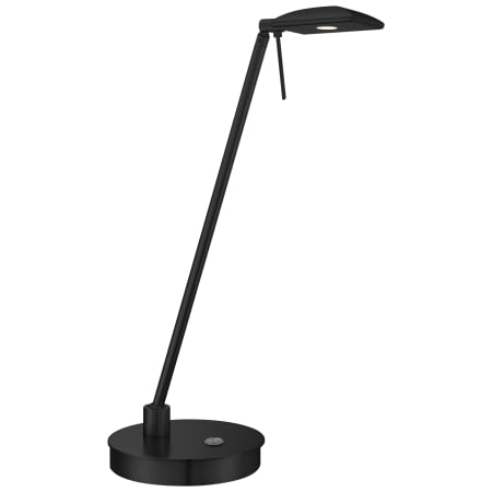 Kovacs George's Reading Room 19" Tall LED Torchiere Table Lamp with Rectangular Head Coal