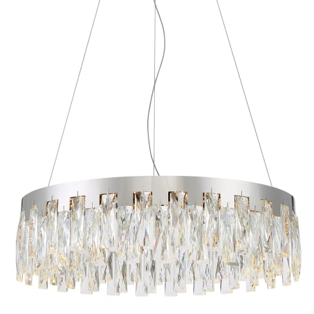 Kovacs Curio 23" Wide LED Crystal Pendant Chrome