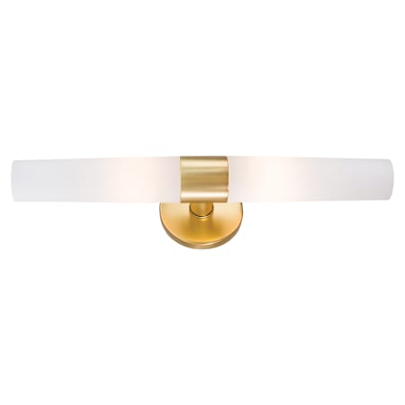 Kovacs Saber 2 Light 20" Wide Bath Bar with Etched Opal Glass Shade Honey Gold