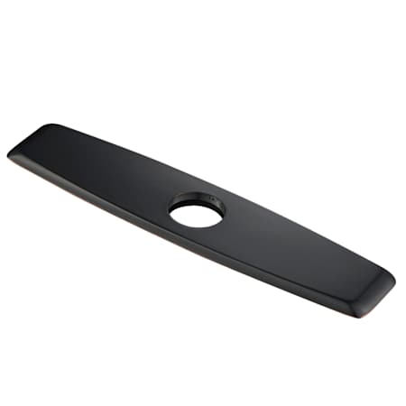 Kraus 2-1/2" Escutcheon Plate Black Stainless Steel