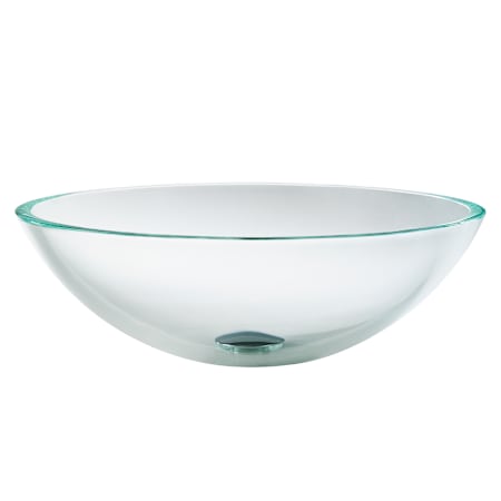 Kraus 16-1/2" Clear Glass Vessel Bathroom Sink Only Clear