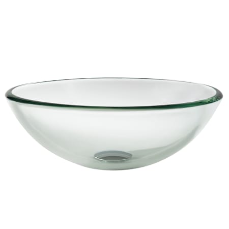 Kraus 14" Clear Glass Vessel Bathroom Sink Only Clear