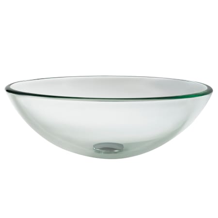 Kraus 16-1/2" Clear Glass Vessel Bathroom Sink Only Clear