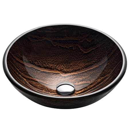 Kraus 17" Gaia Glass Vessel Bathroom Sink Only N/A