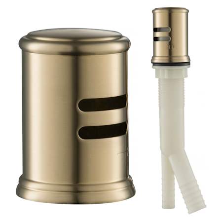 Kraus 2-1/2" Brass Air Gap with Beveled Cap Antique Champagne Bronze