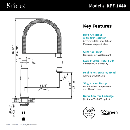 Kraus-KBU14E-1640-42-Model Features