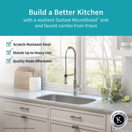 Kraus-KBU14E-1650-42-Sink and Faucet Combination - 1