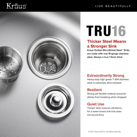 Kraus-KBU24E-16 Gauge Steel