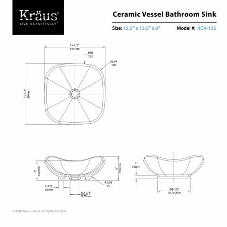 Kraus-KCV-135-Line Drawing