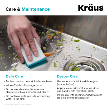 Kraus-KHU-100R3-30-Care and Maintenance
