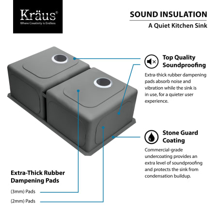 Kraus-KHU102-33-KPF2220-KSD30-Sink Features 1