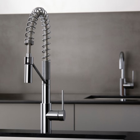 Kraus-KPF-2630-Kitchen Faucet Installed