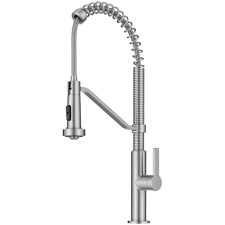 Kraus Oletto 1.8 GPM Single Hole Pre-Rinse Pull Down Kitchen Faucet Spot-Free Stainless Steel