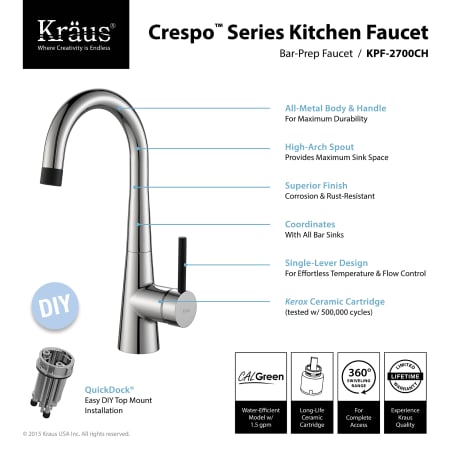 Kraus-KPF-2700-Kitchen Faucet Description