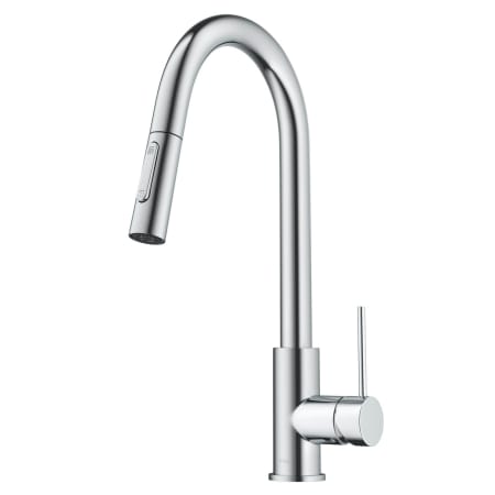 Kraus Oletto 1.8 GPM Contemporary Pull-Down Single Handle Kitchen Faucet Chrome