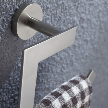 Kraus Imperium Tissue Holder - Brushed Nickel Bathroom Accessory No Cover