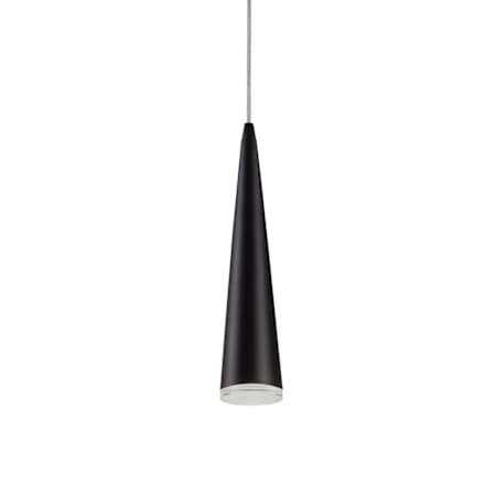 Kuzco Lighting Mina 12" Tall 3000K LED Mini Pendant Black