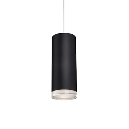 Kuzco Lighting Cameo 10" Tall 3000K LED Mini Pendant Black