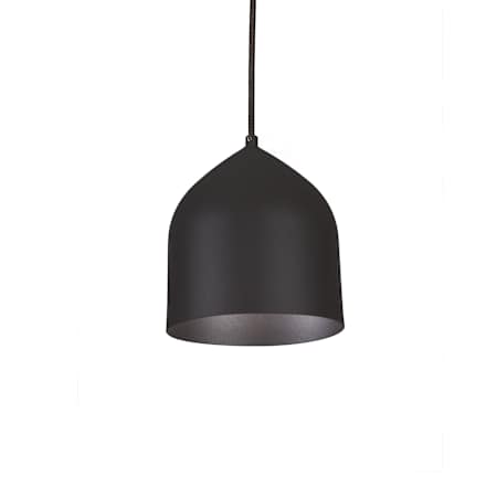 Kuzco Lighting Helena 8" Wide Mini Pendant Black / Black