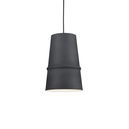 Kuzco Lighting Castor 8" Wide Mini Pendant Black