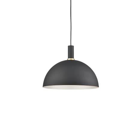 Kuzco Lighting Archibald 16" Wide Pendant Black / Gold