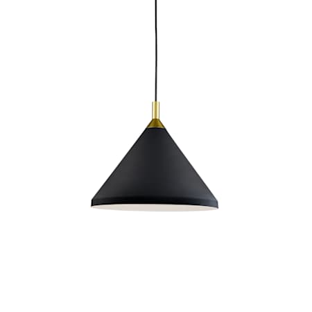 Kuzco Lighting Dorothy 14" Wide Pendant Black / Gold