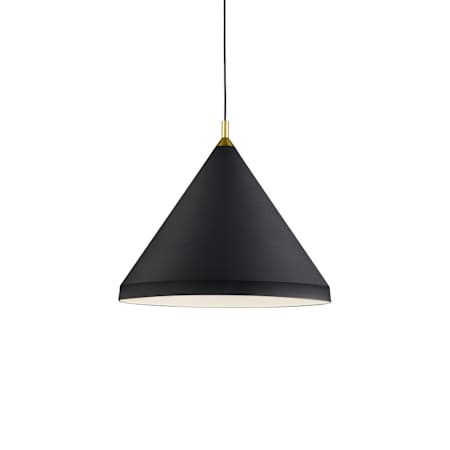 Kuzco Lighting Dorothy 24" Wide Pendant Black / Gold