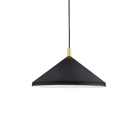 Kuzco Lighting Dorothy 18" Wide Pendant Black / Gold