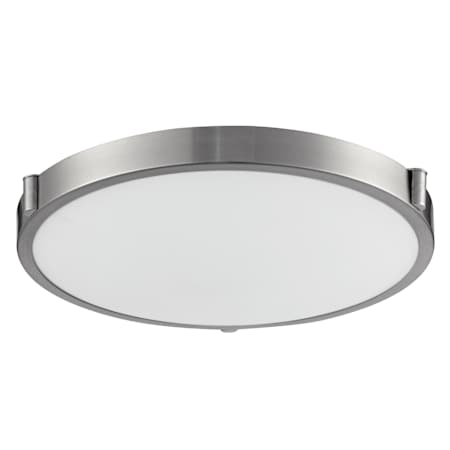 Kuzco Lighting Floyd 17" Wide LED Flush Mount Drum Ceiling Fixture Brushed Nickel