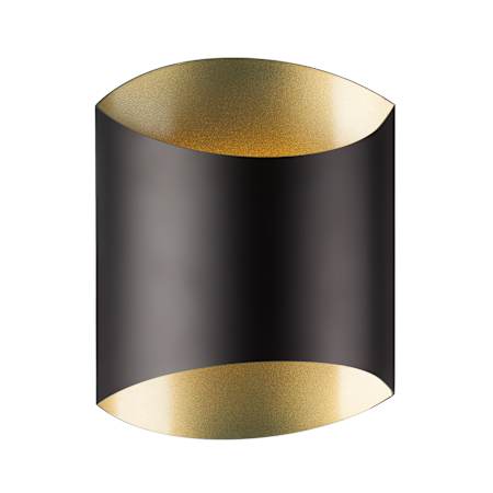 Kuzco Lighting Preston 10" Tall LED Wall Sconce Black