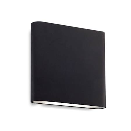 Kuzco Lighting Slate 7" Tall LED Wall Sconce Black