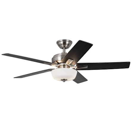 Kuzco Lighting Erikson 52" 5 Blade Indoor Smart LED Ceiling Fan Brushed Nickel