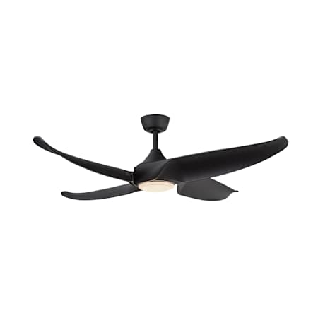 Kuzco Lighting Coronado 56" 4 Blade Indoor Smart Ceiling Fan Matte Black