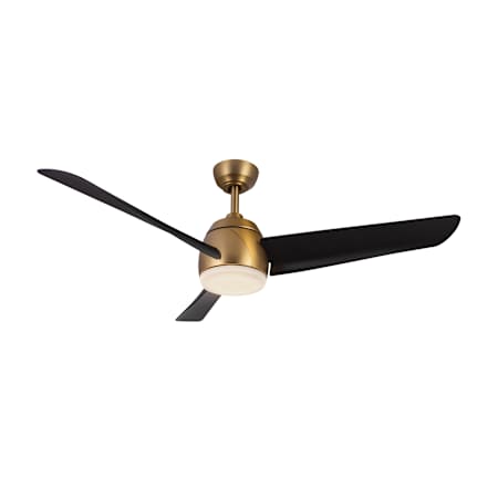 Kuzco Lighting Thalia 54" 3 Blade Indoor Smart Ceiling Fan Brushed Gold / Matte Black