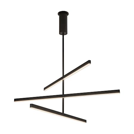 Kuzco Lighting Vega 45" Wide LED Sputnik Chandelier Black
