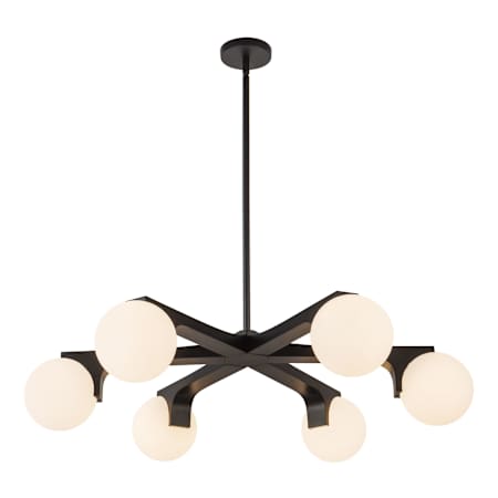 Kuzco Lighting Briar 6 Light 37" Wide Chandelier Black