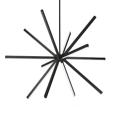 Kuzco Lighting Sirius 55" Wide LED Sputnik Chandelier Black