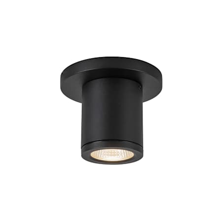 Kuzco Lighting Nordic 5" Wide Semi-Flush Outdoor Outdoor Ceiling Fixture Black
