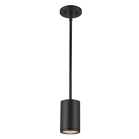 Kuzco Lighting Nordic 4" Wide Outdoor Mini Pendant Black