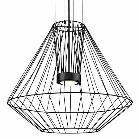 Kuzco Lighting Arctic 28" Wide LED Chandelier Black