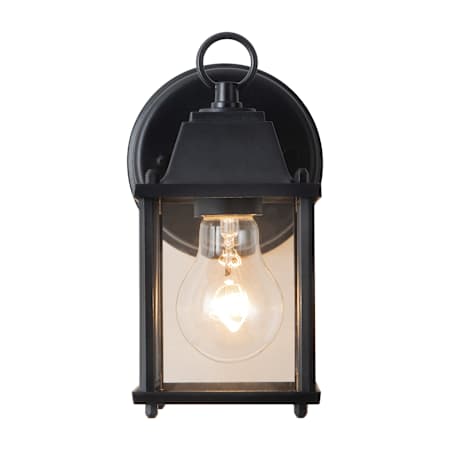 Kuzco Lighting Grove 9" Tall Outdoor Wall Sconce Black