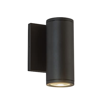 Kuzco Lighting Nordic 6" Tall Outdoor Wall Sconce Black